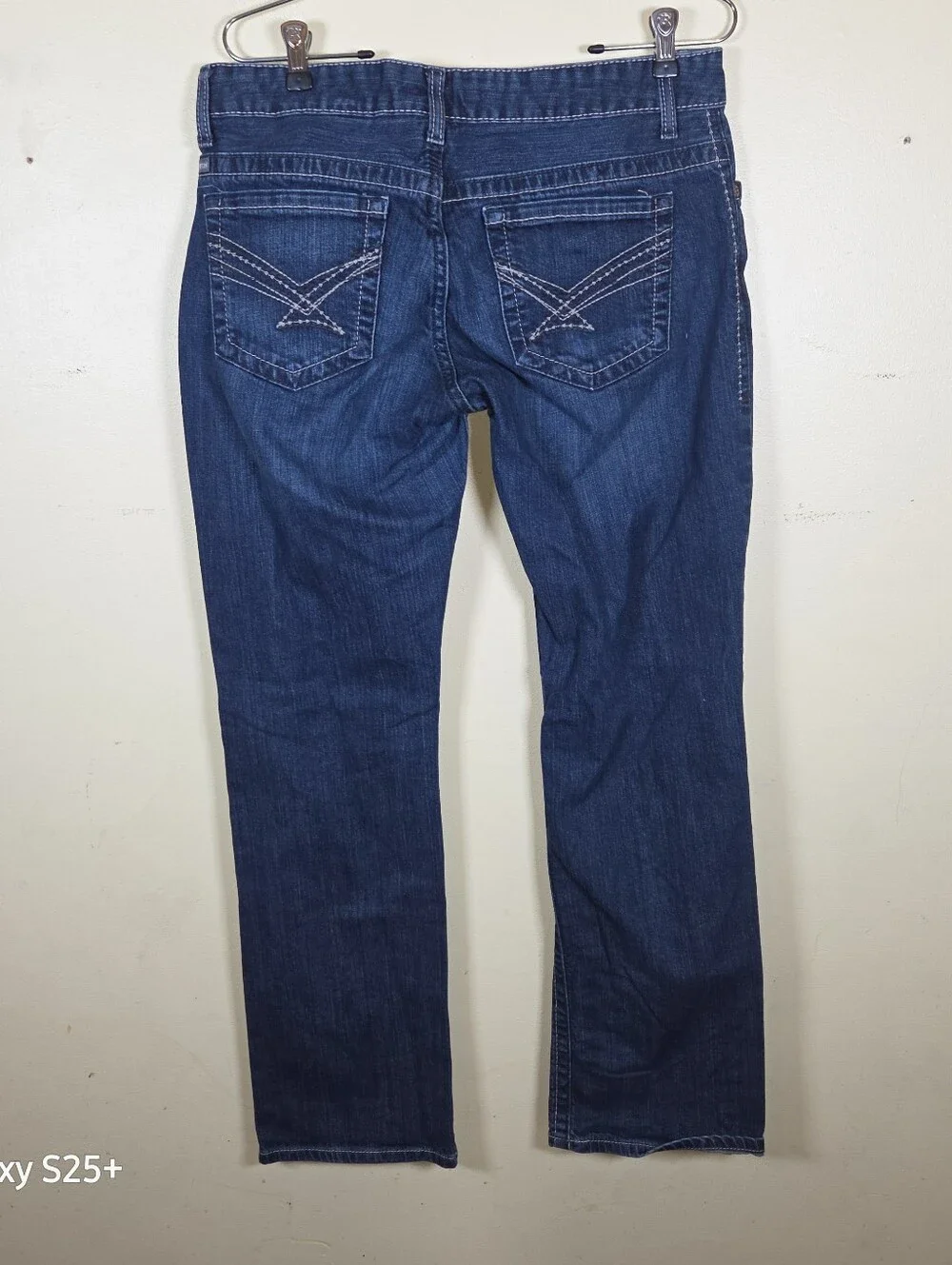 Cinch ADA Women’s Jeans 29/7 R Dark Wash Relaxed Fit Bootcut Western Cowgirl